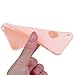 Alkax for iPhone 5S Case, Cute Slim Rubber Shockproof Shell Bumper Protection Silicone Design Thin Soft TPU Flexible Cover Skin Case for Apple iPhone 5 5S SE + Stylus (Pink)