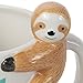 Lily's Home Hang In There Lazy Sloth 3D Animal Mug. Ceramic Cup for Sloth Lovers.10 Oz.
