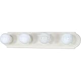 Nuvo 60/313 Four Light Vanity Strip, Textured
