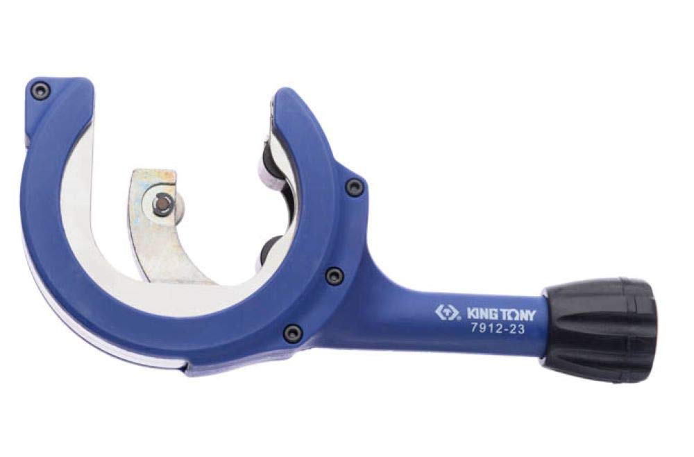 king tony 791223 Ratchet Tube Cutter Jaw Action 360°, Blue