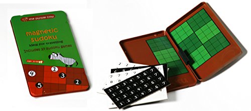 Magnetic Travel Original Sudoku Game - Car Games , Airplane Games and Quiet Games