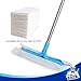 MR.SIGA Microfiber Floor Mop - Pad Size 43 x 14cm, 1 Free Microfiber Refill Included