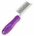 Detangling Pet Comb with Long & Short Stainless Steel Teeth for Removing Matted Fur, Knots & Tangles - Detangler Tool Accessories for Safe & Gentle DIY Dog & Cat Grooming (Grooming Comb) primary