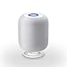 LANMU Silicone Anti-Slip Pad Compatible with HomePod, Shockproof Coaster Stand for HomePod,HomePod Accessories (White)