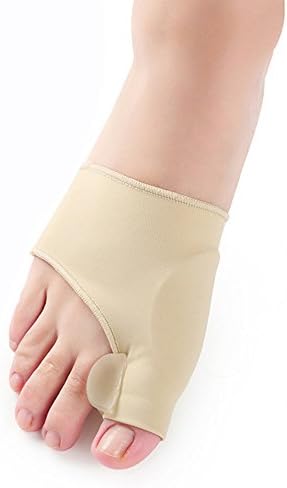 Forefoot Support Pain Relief Silicone hallux valgus orthosis Fiber Separator with Gel Pad Toe Corrector for Big Toe Bunion