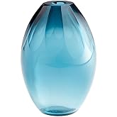 Cyan Design 10311 Cressida 9 inch Vase, Small, Blue