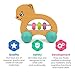 Bimi Boo Baby Rattles and Teethers - Wooden Baby Toys - Tummy Time Toys - Infant Toys, Dog (Natural Beech Wood, Water-Based Paint)