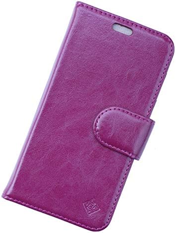 Sanxir Anti-Radiation Case, EMF and RF Protection Wallet Case Against Drops and Bump for iPhone Xs and iPhone X with A New Classes of Nanoscale Graphene-Based Materials, with RFID Protection. (Plum)