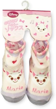Amazon 立体のびのびソックス ホワイト マリー おしゃれキャット ディズニー ベビー用品 アニメ 萌えグッズ 通販