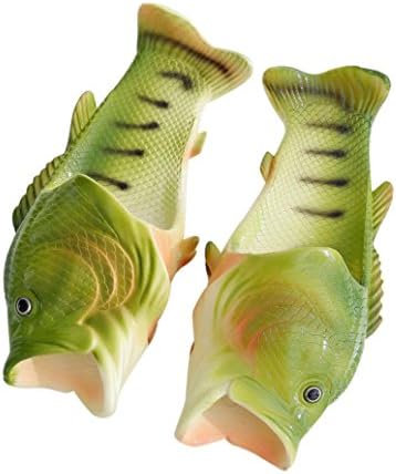 Slippers Summer, Familizo Creative Unisex Adult & Children Fish Shower Slippers Cute Leisure Peep Toe Flip Flops Mixed Funny Beach Shoes Casual Fashion Sandals …