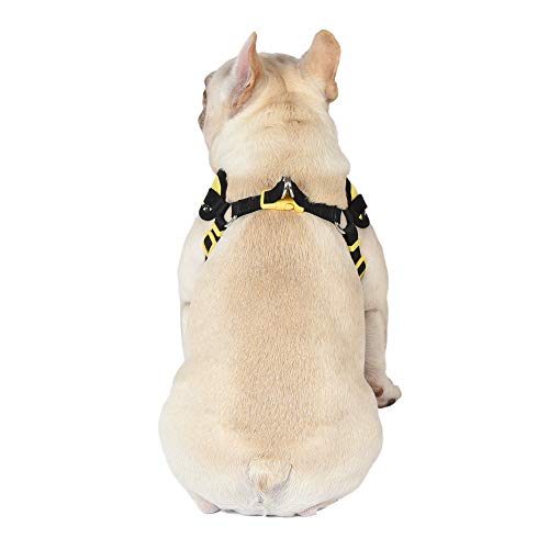 Peanuts for Pets Charlie Brown Yellow Dog Harness, Size Small Small