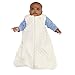 HALO Sleepsack Plush Dot Velboa Wearable Blanket, TOG 1.5, Cream, Medium