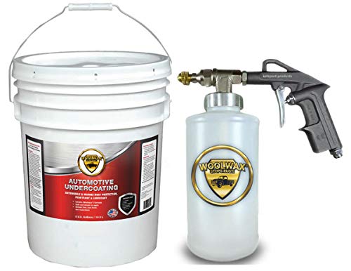 woolwax Lanolin Vehicle undercoating kit 5 Gallon Pail w/PRO Gun