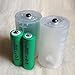 WINOMO 8pcs AA to Size D Battery Adapters Converter Cases