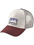 Patagonia Men's Shop Sticker Patch LoPro Trucker Hat (White)