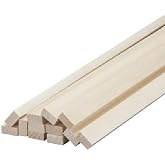 Bass Wood 1/4 X 1/2 x 24 (8 Count) - 3458