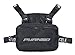 Black Pyramid Fashion Chest Front Pack Pouch Holster Rig, Black