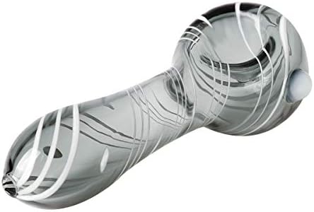 4.4 Inch-Pipe Newest Glassworks Handmade Style Glass (Gray)