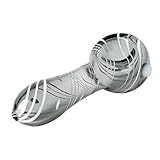 4.4 Inch-Pipe Newest Glassworks Handmade Style Glass (Gray)