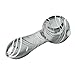 4.4 Inch-Pipe Newest Glassworks Handmade Style Glass (Gray)