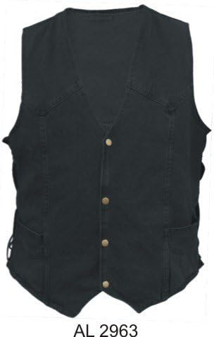4xl denim vest