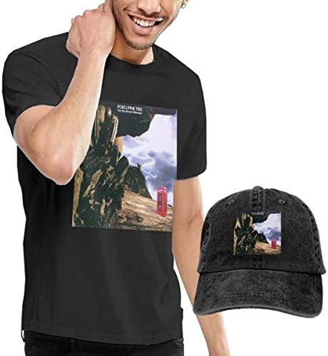 Lstekid Porcupine Tree Men Comfortable T Shirt and Dicer Combination Black