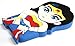 Bukit Cell 3D Superhero Case Bundle 4 Items: Wonder Woman Cute Justice League Soft Silicone Case for iPod Touch 4 4g 4th Generation + Cleaning Cloth + Screen Protector + Metallic Stylus Touch Pen