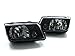 99-05 VW MK4 Jetta/Bora E-Code Headlights w/ Fogs - Black (1999 2000 2001 2002 2003 2004 2005)