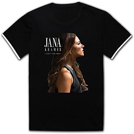 Amazinghirt Personalized Tee for Man 100% Cotton-Jana Kramer I Got The Boy Black