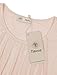 Timeson Blouses Long Sleeve Round Neckline Ladies Shirt (XX-Large, Beige)