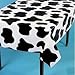 Fun Express Lightweight Cow Print Tablecloths (Set of 6), 54 x 72
