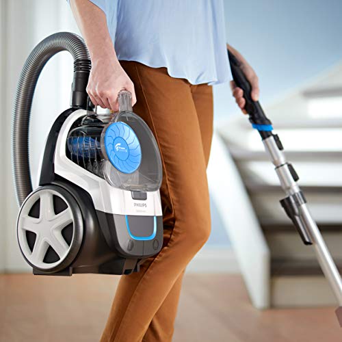 Philips-FC933209-Aspirateur-sans-Sac-PowerPro-Compact-650W-Capacite-de-Poussiere-15L-Suceur-Plat-Integre-Blanc