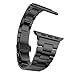 Band Compatible with Watch 42mm 44mm, Solid Stainless Steel Metal Wristband Strap with Butterfly Folding Clasp Replacement for 2019 Watch Series 5 Series 4(44mm) Series 3/2/1 42mm