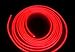Ronben 6.5ft Panel Gap Neon Lamp Strip Cold EL OLED Interior Light Trim Atmosphere (Red)