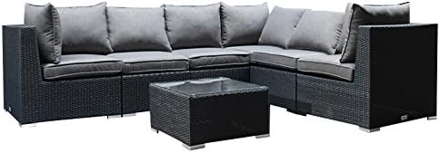 Nirvana Outdoor Sectional Sofa Patio Set 5-Seater