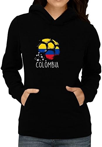 Site Athletics Colombia soccer ball Women Hoodie