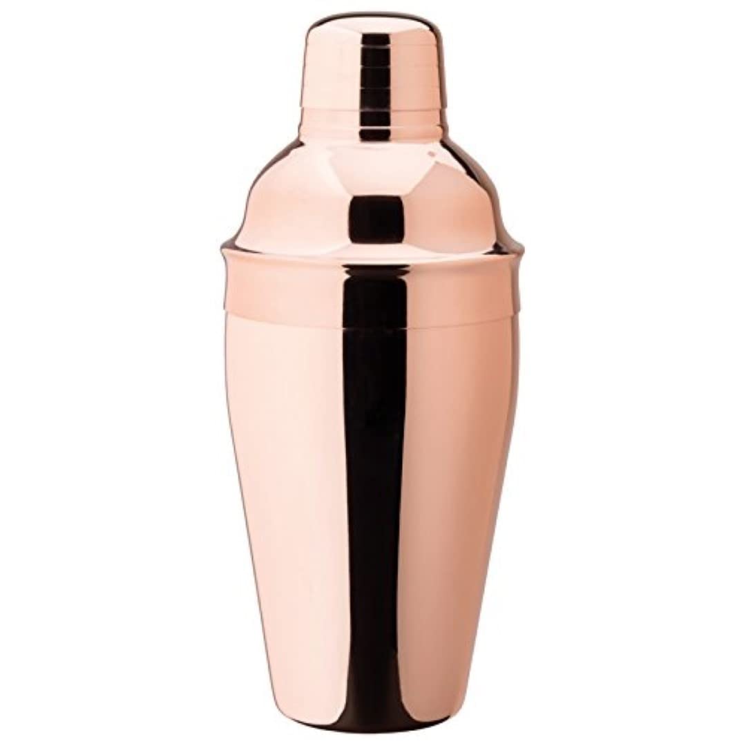 Utopia F92078 Copper Fontaine Cocktail Shaker, 17.5 oz., 50 cL (Pack of 6)