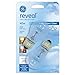 GE Lighting 48696 40-Watt Reveal Bulbs, Medium Base for Ceiling Fan A15, 2-Pack