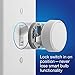 Lutron Aurora Smart Bulb Dimmer Switch (2 Pack) | for Philips Hue Smart Bulbs | Z3-1BRL-WH-L0-2 | White