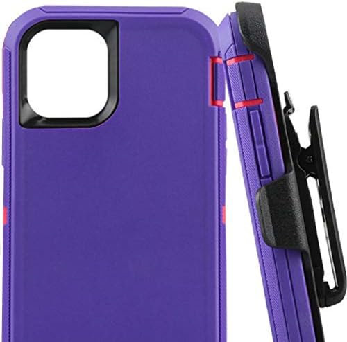 Defender Case for iPhone 11 Pro(5.8 Inch),[NO Screen Protector][Heavy Duty][Drop Protection] Tough Case Multiple Layers - Purple