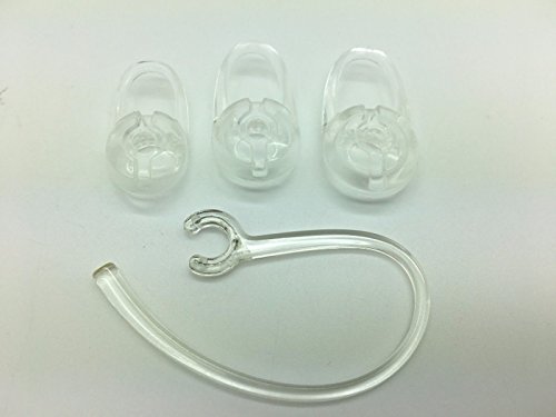 AvimaBasic Best Premium Quality Replacement Eartips Ear Gels Compatible with Plantronics Voyager 3200 3240 Edge M70 M90 M95 M100 M155 M165 Discovery 925 975 Explorer 80 110 120 500 Bluetooth Headsets