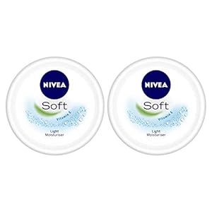 NIVEA Soft Light Moisturizing Cream, 300ml (Pack of 2)