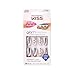 KISS Glam Fantasy Ultimate Diamond Nails Silver Stiletto 28 Nails KGFD05X