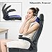Racing Style Leather Gaming Chair,Ergonomic Swivel Rolling Chair Computer Office Chair(Blue)