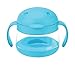 Ubbi Tweat No Spill Snack Container for Kids, BPA-Free, Toddler Snack Catcher, Blue