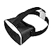 3D VR Glasses,CASEPLAY 3D Virtual Reality Headset Adjust Cardboard Movie Video Game Box for iPhone X/8/8 plus/7/7plus/6s/6 plus/6 Samsung Galaxy s5/s6/s7/note4/note5 4.0