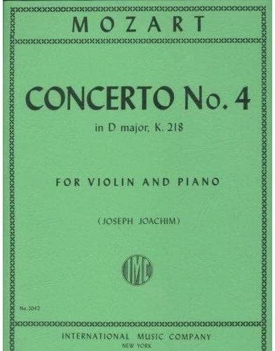 Amazon.com: Mozart, W.A. Concerto No. 5 in A Major, K. 219 Violin