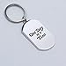 One Day at A Time - Serenity Prayer Keychain - Addiction Recovery Gift - Celebrate Sobriety with AA or Other 12-Step Programs - Medallion for Zipper Pull