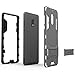 Nokia 6 Case, CoverON [Shadow Armor Series] Hard Slim Hybrid Kickstand Phone Cover Case for Nokia 6 - Gray / Black