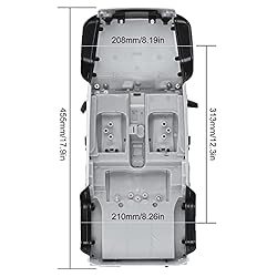 INJORA RC Car Pickup Body Shell 12.3in 313mm